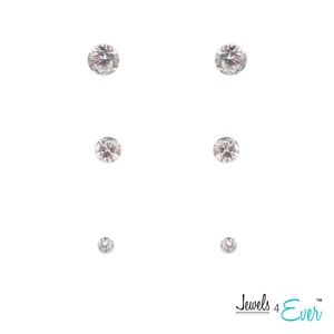 COPY - Trio of Genuine Preciosa Crystal Stud Earrings
